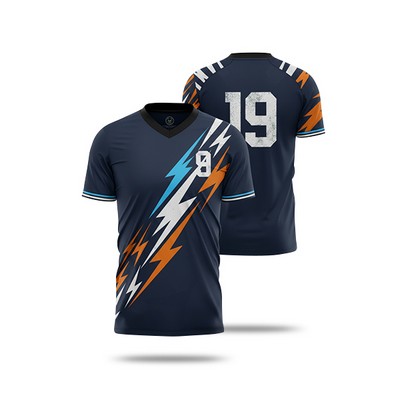 Sublimation UPF Mesh Soccer Jersey