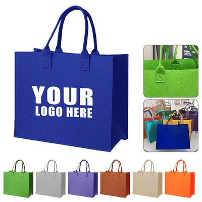 Non-Woven Tote Bag W/ Gusset & Shoulder Straps