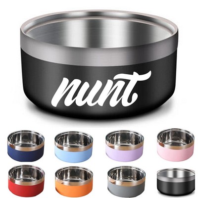 Stainless Steel Double Wall Dog Bowl