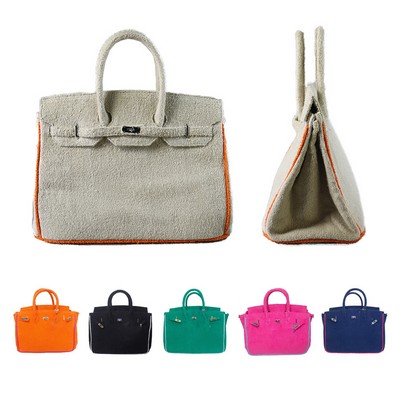 Beach Terry Cloth Tote Bag