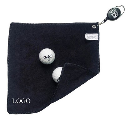 Retractable Golf Towel