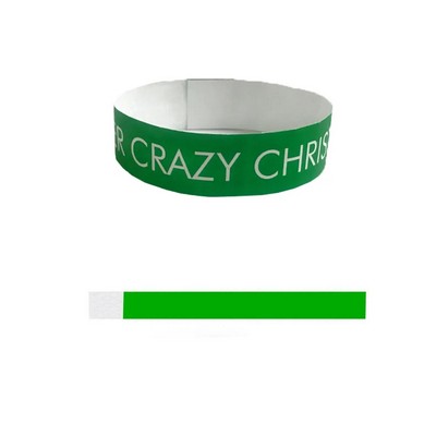 Full Color Printed Event Paper Wristbands