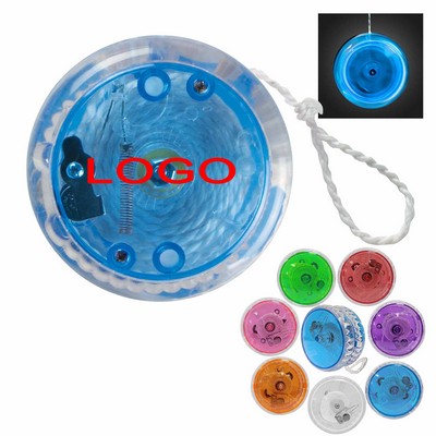 LED Luminous Plastic Light Up Yo Yo Ball