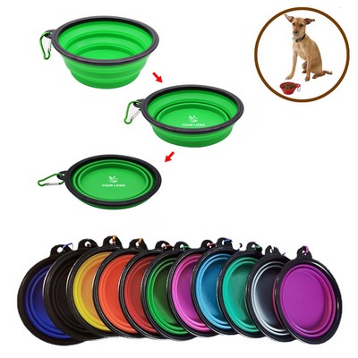 Silicone Foldable Pet Bowls