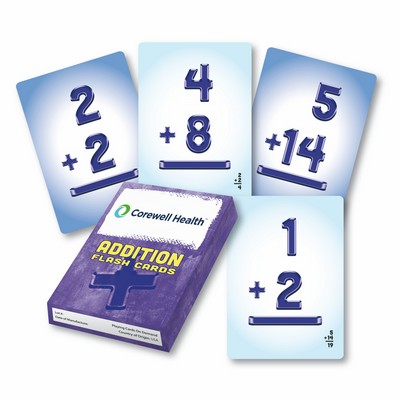 Addition Math Flash Cards