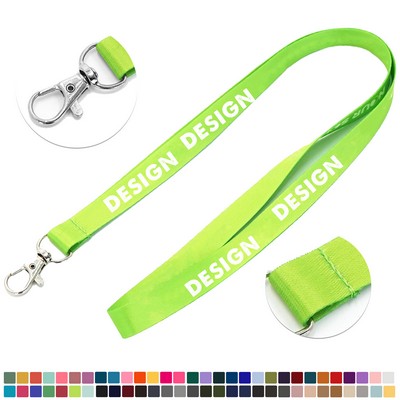 3/4" Custom Polyester Lanyards