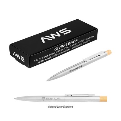 Aws Recycled Stainless Steel Pen