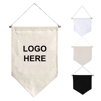 Custom Fabric Wedding Banner Flags