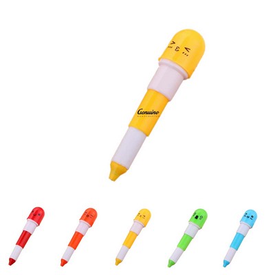 ABS Capsule Retractable Ballpoint Pen