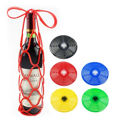 Multi-Functional Wine Carrier & Coaster