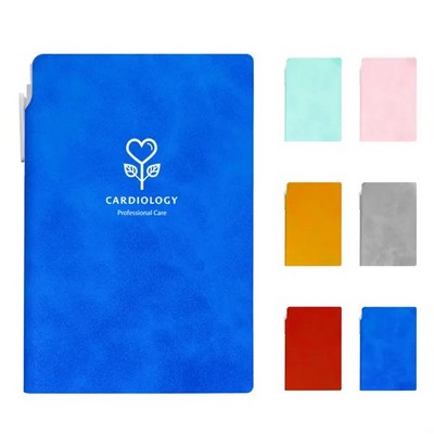A7 Soft Cover Notebook with Pen Holder