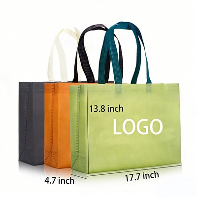 Custom Large Capacity Non-Woven Foldable Shopping Tote Bag