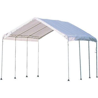 Gazebo Canopy 10x20 White 8 Leg