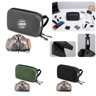 Compact Digital Gear Storage Case with Zipper