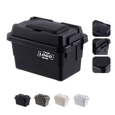 Outdoor Camping Table Storage Box Portable Storage Container