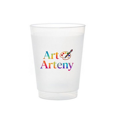 Wholesale 10 oz. Personalized Frosted Plastic Cup with Logo