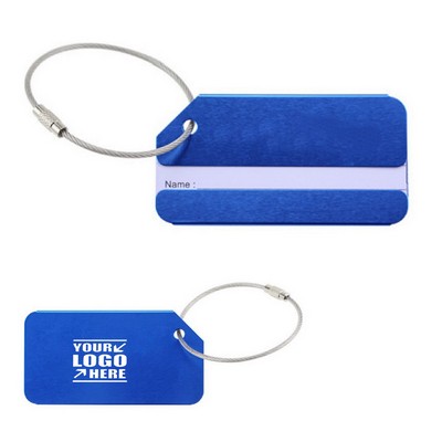 Aluminum Luggage Tag