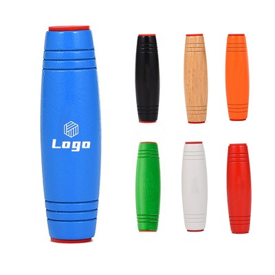 Wood Fidget Roller Anti-Stress Toy Spinner Stick
