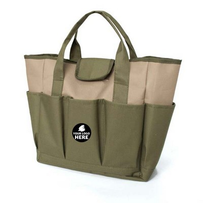 Heavy-Duty Garden Tool Organizer Tote