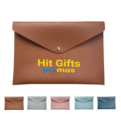 13.3" PU Leather Laptop Sleeve Case