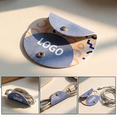 Vegan Leather Cord Taco