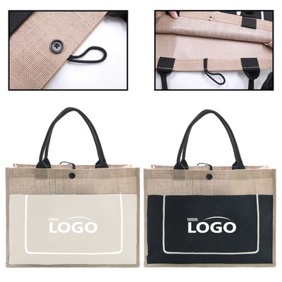 Jute Durable Tote Bag