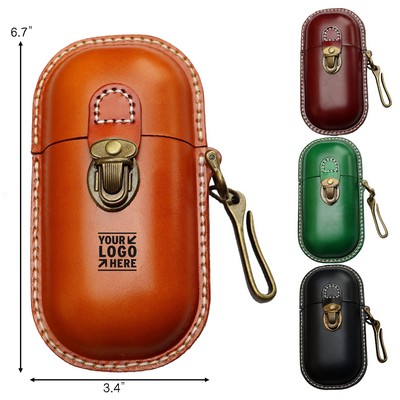 Handmade Leather Eyeglass Case