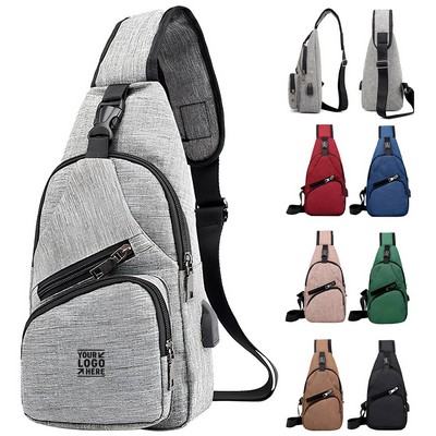 Versatile Charging Sling Bag