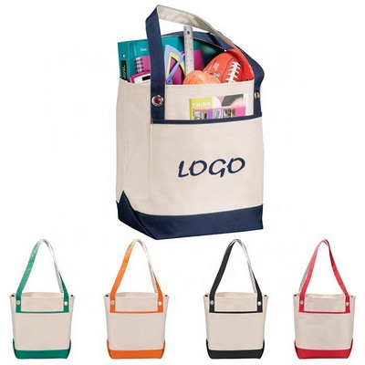 Harbor Boat Custom Tote Bag