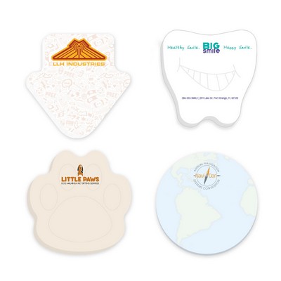 Souvenir® Sticky Note™ 3" x 3" Die Cut Pad, 25 sheet