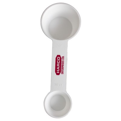 Dual End Measuring Spoon, 25ml & 5ml (Blank)