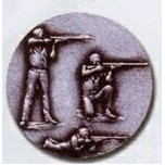 Stock Newport Mint Medal - 1 1/2" (Shooting Rifle)