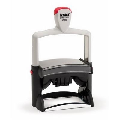 Trodat® Professional 54110 Self Inking Die Plate Dater Stamp (2-5/32" x 3-5/16")