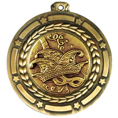 Stock Star Struck Medal (Carnival) 3 1/2"