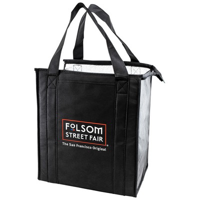 Premium Non-Woven Polypropylene Enviro Sack Thermo Tote (13"x10"x15")