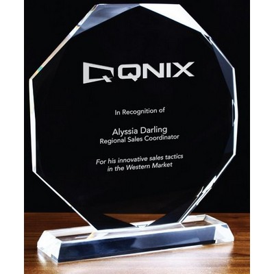 Crystal Octet Award (7"x6")