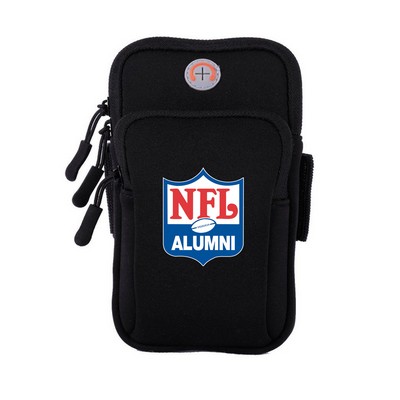 iBank® Sport Armband for Running,Cell Phone Holder Arm Band compatible with iPhone 16, Galaxy & More