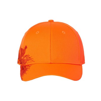 Dri Duck® Wings Pheasant Blaze Orange Cap (Embroidery)