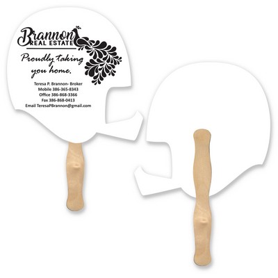 Lightweight Helmet Shape Hand Fan