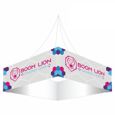 One Choice Hanging Banner 10 ft. Square 42 in. Outside Graphic Package (Hardware & Graphic)