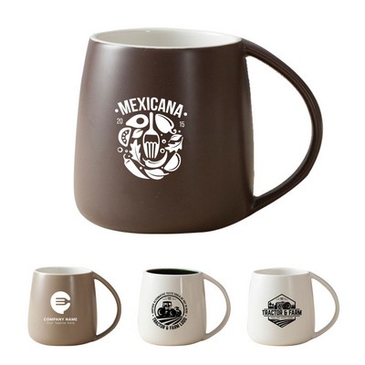 12oz Ceramic Coffee Drinking Mug