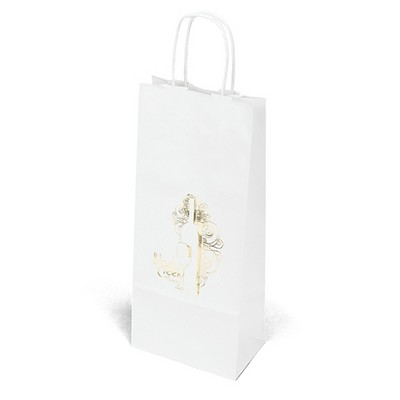 Vino - White Shopper - Foil Print