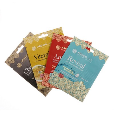 Facial mask zipper lock bag