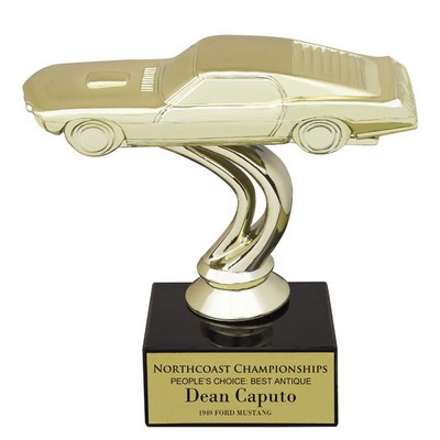 6" Camaro Gold Figure Trophy w/Black Base