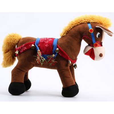 10" H Horse Stuffed Toy