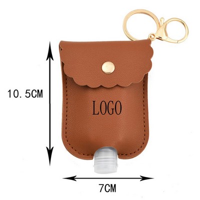 Leather Sanitizer Sleeve For 1oz Bottles