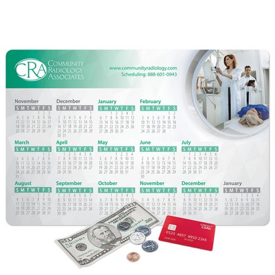 Origin'L Fabric® Heavy Duty Fabric Calendar Counter Mat-10"x15"x1/4"