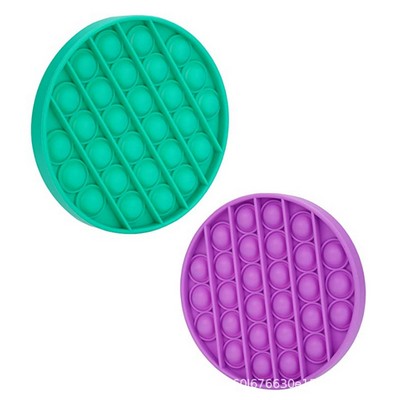 Round Shape Push Pop Bubble Sensory Toy
