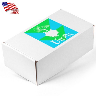 Screen Printed White Corrugated