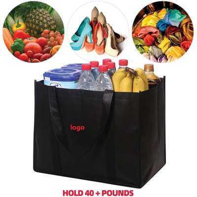 Reusable Grocery Bags Extra Large Super Strong Heavy Duty Shopping Tote Bags with Reinforced Handles